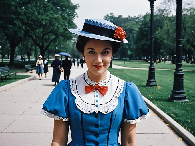 Mary Poppins Costume Face Swap