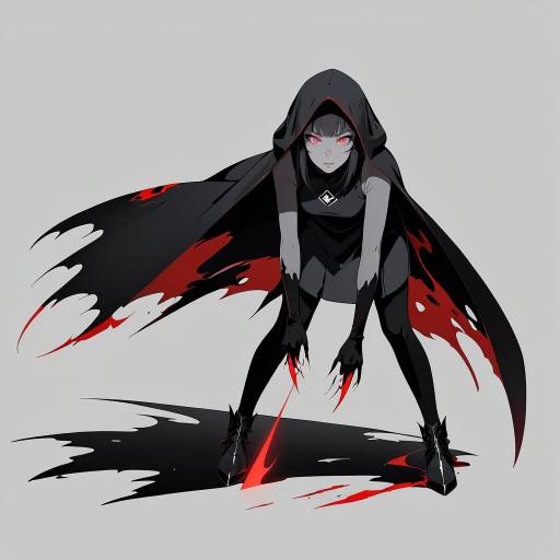 Mysterious Girl in Dark Cloak Mysterious Girl in Dark Cloak