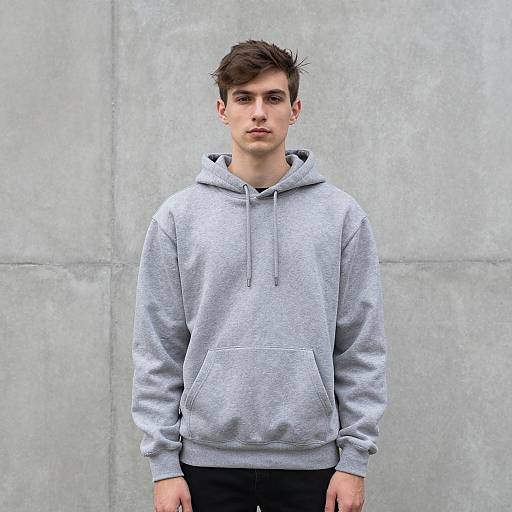 Urban Minimalist Portrait of Young Man