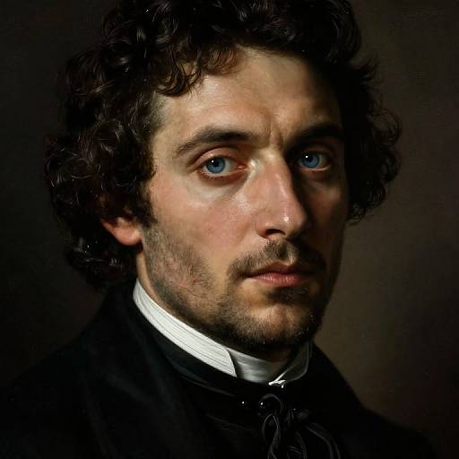 Caravaggio-Inspired Timeless Portrait