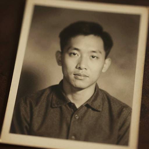 Old Photo Restoration Close-Up