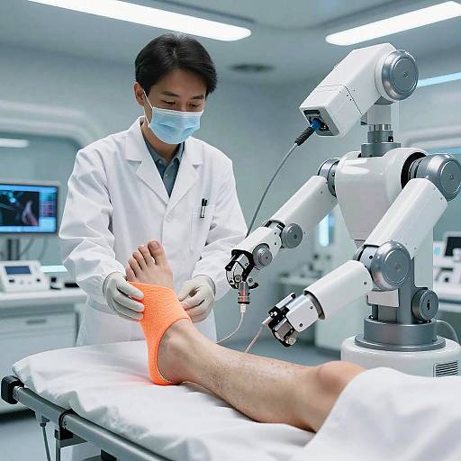 Futuristic Sprained Ankle Treatment