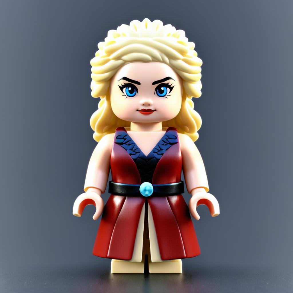 Vintage Daenerys Targaryen LEGO Figure