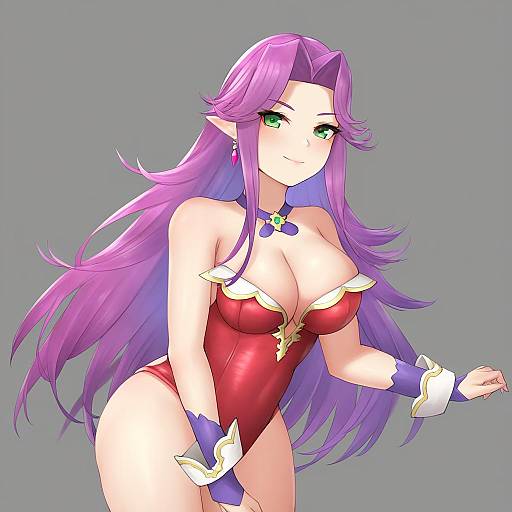 Illustration of Angela (seiken densetsu 3), seiken densetsu in the style of Kurone rinka