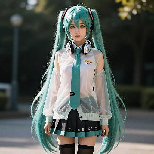 Photorealistic Ultra-Detailed Anime Girl