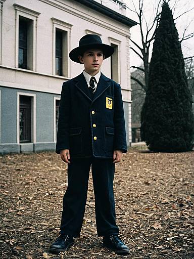 Eleven Adult Costume Outdoors Portrait