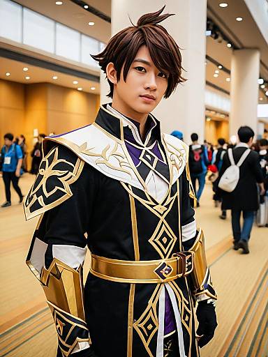 Childe Cosplay at Anime Convention
