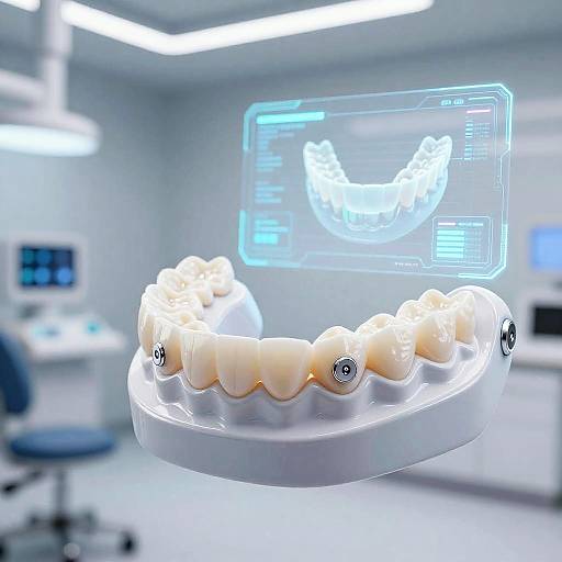 Futuristic Smart Orthodontic Braces Concept