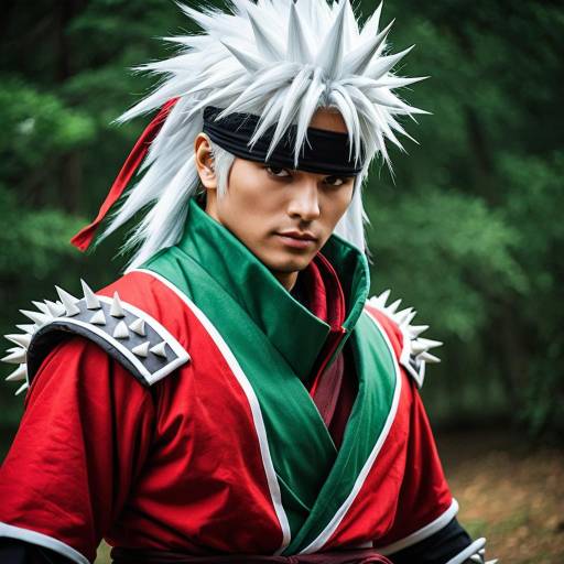 Jiraiya Inspired Sexy Cosplay Costume