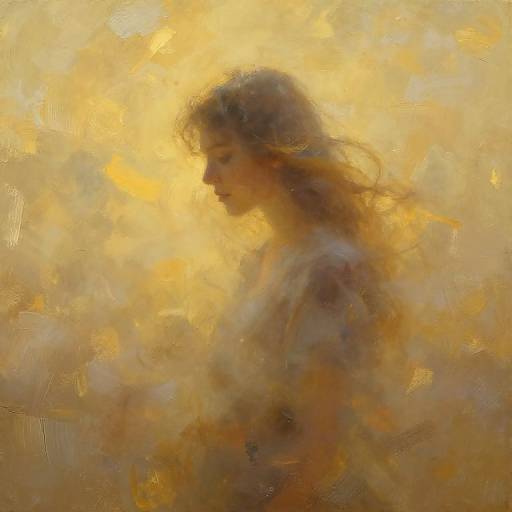 Amarelado Solitary Portrait with Mist