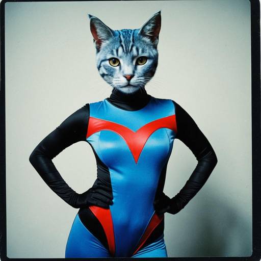 DexStarr Cosplay: Blue Feline Character