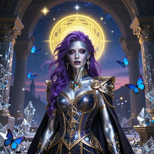 Vana's Surreal Mystical Portrait