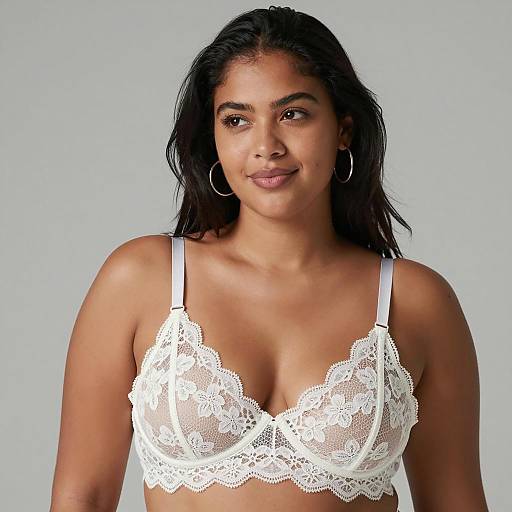 Elegant Portrait of a Brown-Skinned Woman