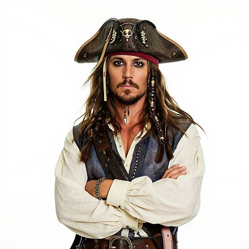 Authentic Captain Hook Portrait