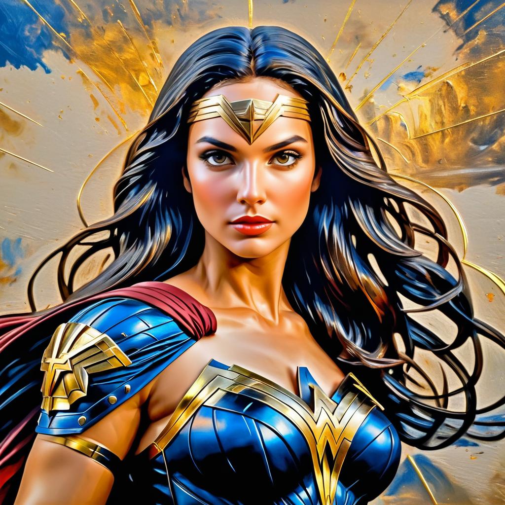 Wonder Woman as a Renaissance Masterpiece