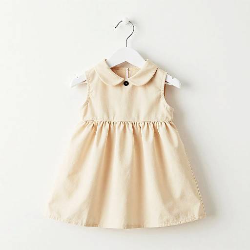 Classic Beige Baby Dress Photo