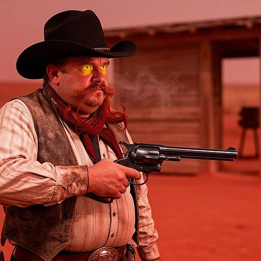 Wild West Bandid Eye Shootout