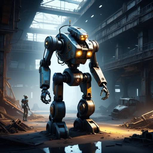 Surreal Futuristic Robot in Decay Surreal Futuristic Robot in Decay