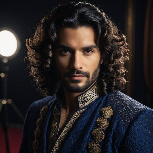 Regal Persian Prince Portrait