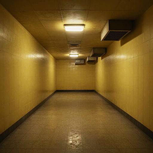 Eerie Vast Backrooms Interior