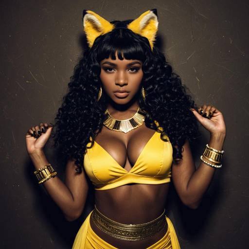 Foxxy Cleopatra: A Stunning Solo Portrait