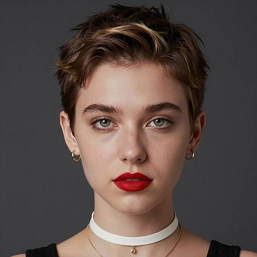 Photo-Realistic Portrait of Young Woman