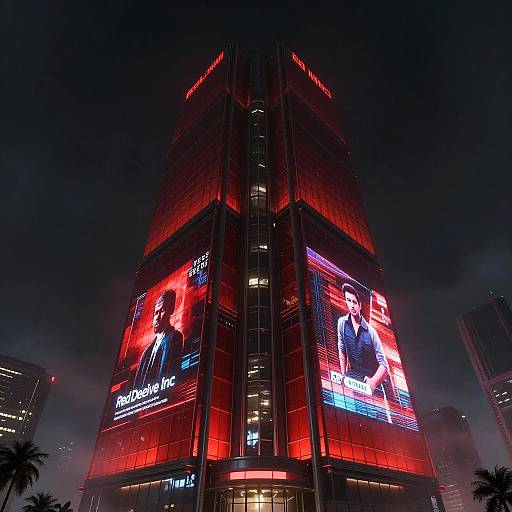 Red Deceive Inc Futuristic HQ