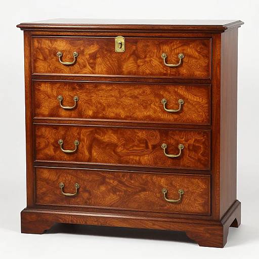 William Mary Walnut Chest of Drawers