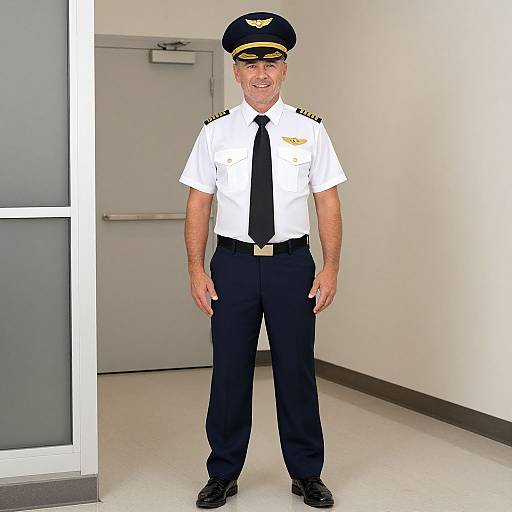 Mile High Pilot Costume in Building