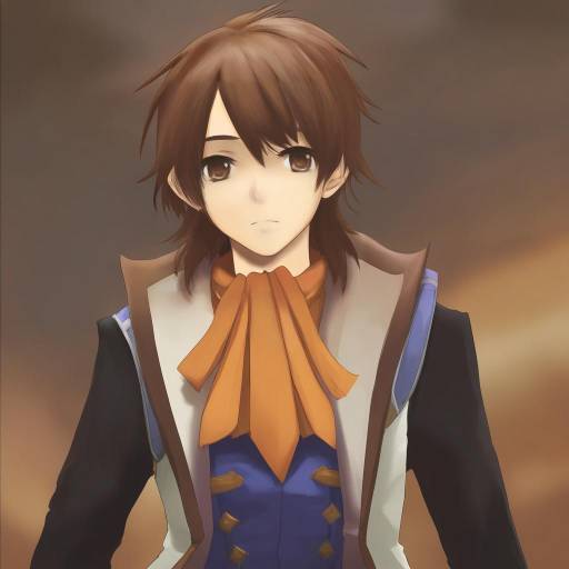 Illustration of Alvin (tales), tales of (series) in the style of Nekoya (liu)