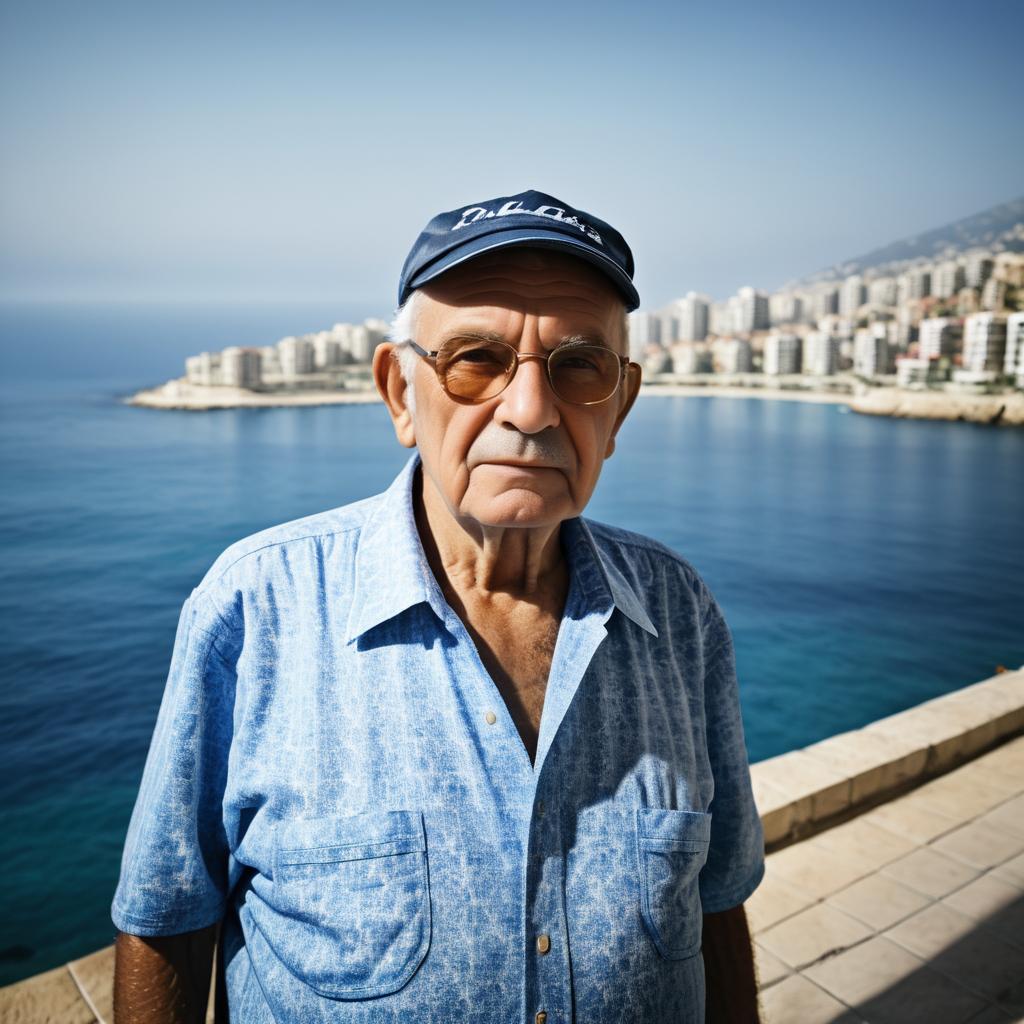 Cinematic Portrait of an Elderly Man