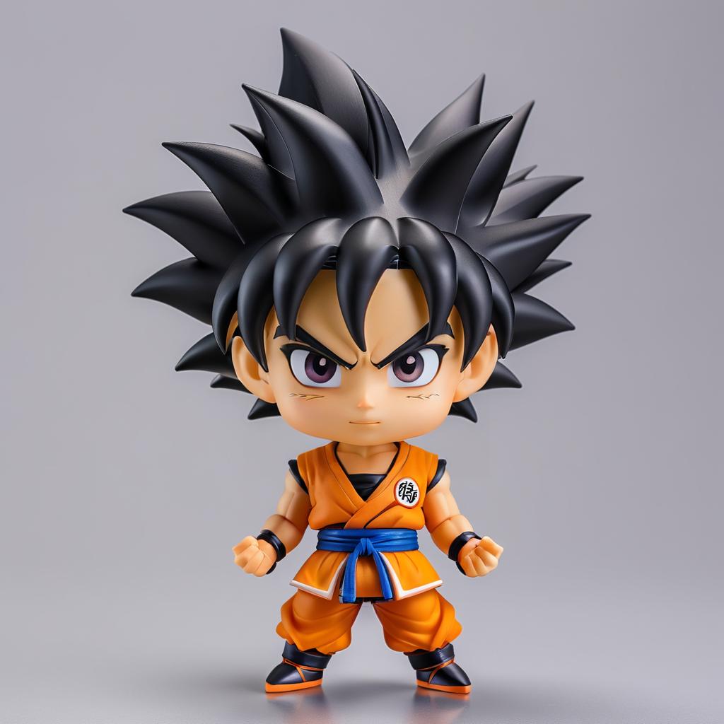 High-Resolution Goku Nendoroid Figure