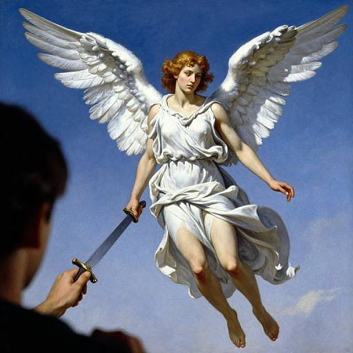 Angel with Blade of Judgement