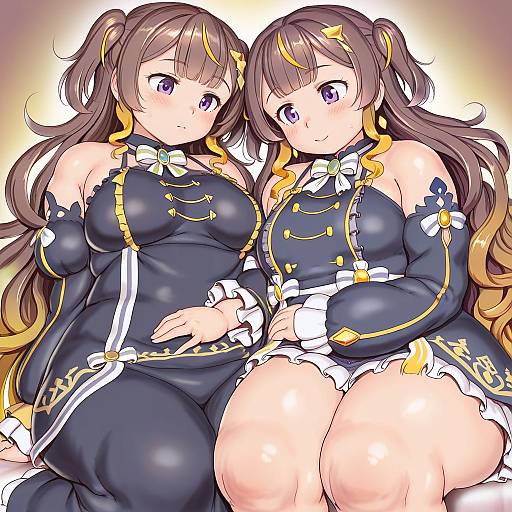 Illustration of Anya melfissa, hololive in the style of Orizen