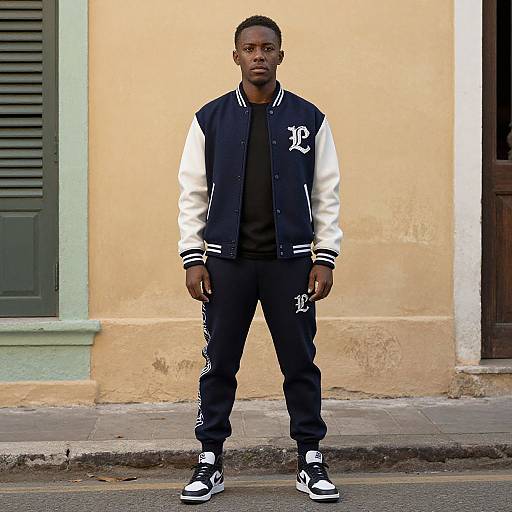 Melancholy Model in Luxurious Streetwear