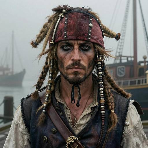 Ultra-Detailed Portrait of Sea Captain