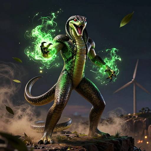 Boa Constrictor Suit with Energy