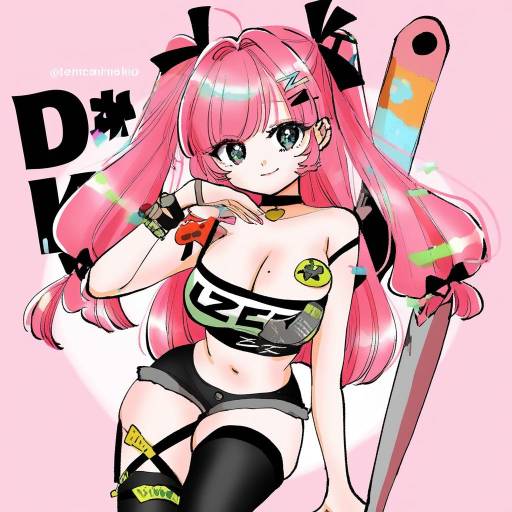 Illustration of Amillion (zenless zone zero), zenless zone zero in the style of Komaku juushoku