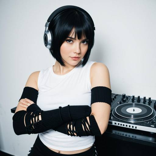 Female Deejay Cosplay Costume Outfit