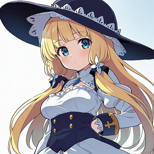 Illustration of Gunner 2 (sekaiju), sekaiju no meikyuu in the style of Kiman