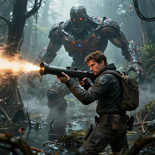 Mutant Hunter vs Radioactive Behemoth