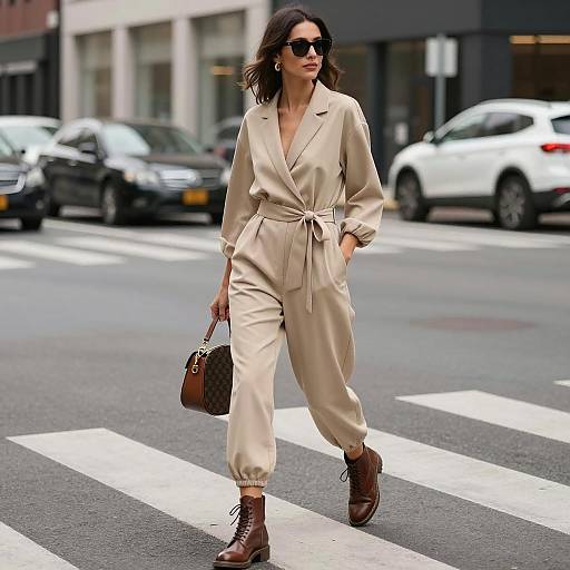 Chic Urban Fashion Editorial Scene