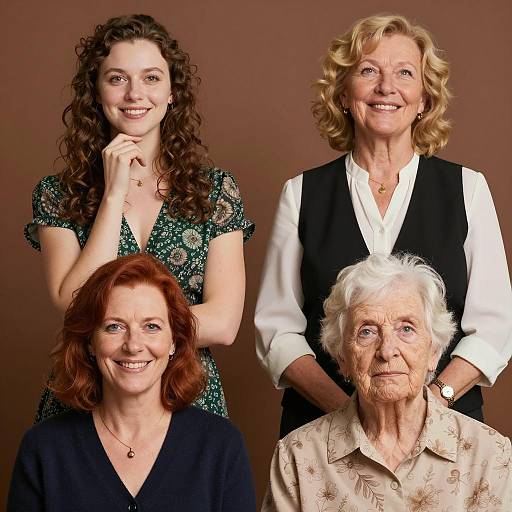 Diverse Group of Women in Portrait