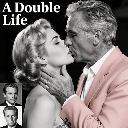 Film Noir Poster for 'A Double Life'