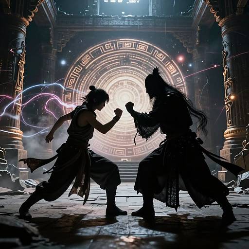 Kaisen Chuui Duel in Ruined Temple