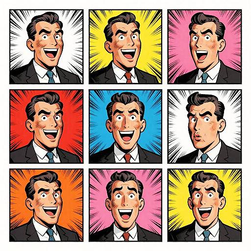 Alfred E. Neuman Comic Panels