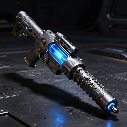 Hyper-Realistic Alien Star Wars Blaster