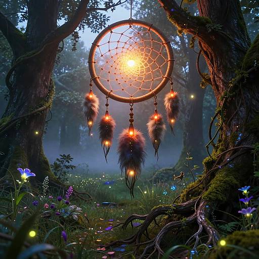 Enormous Glowing Dreamcatcher Meadow
