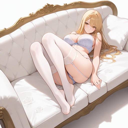 Serene Ballerina in Lingerie Pose Serene Ballerina in Lingerie Pose