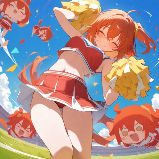 Cheerleader in Red: Ritsuka's Cheer